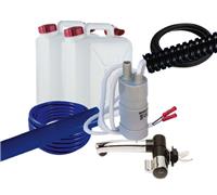 Plumbing Kit for Campervan Sink,Tap & Pump & 10L Water Containers Suit Smev Sink