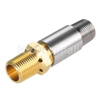 Low Pressure Liquid Propane Fire Pits Burner 1/2" Air Mixer Valve-150K BTU Steel