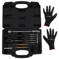 16x Damaged Heater Glow Plug Removal Remover Extractor Tool Kit 8mm 10mm