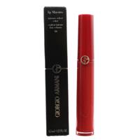 Giorgio Armani Red Lipstick Lip Maestro 416 Scarletto Liquid Velvet Lip Stick