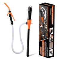 Electric Liquid Fuel Syphon Pump Automatic Transfer Gas Oil Water Battery Supply