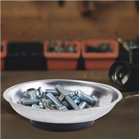 NEW MAGNETIC PARTS TRAY 6" 150MM MAGNETIC DISH STAINLESS STEEL GARAGE HOLDER