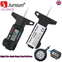 Digital Tyre Depth Gauge Tread Checker Motorbike Car Tester Brake Shoe Pad