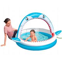 Child Kids inflatable Paddling Pool Baby Shark With Water Sprinkler Spray