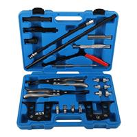 41Pcs Cylinder Head Service Tool Set Valve Spring Compressor Removal Installer