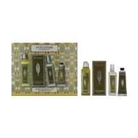 L'Occitane Verbena Fragrance Set Kit Parfum Shower Gel EDT Hand Cream Gift Set