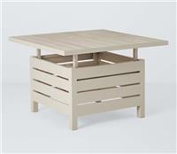 John Lewis Platform Garden Height-Adjustable Table (Scratched/Incomplete Set) B+