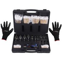 22 Set Diesel Injector Seat & Shaft Cleaning Kit Port Cleaner Brush Set