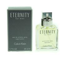 Calvin Klein Eternity For Men 50ml Eau De Toilette EDT Fragrance Spray For Him