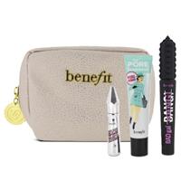 Benefit Make Up Set Primer Mascara & Brow Gel - Black Top Trip Makeup