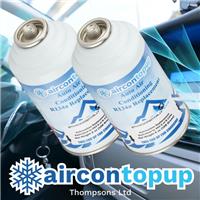Car Aircon Air Con Air Conditioning Top Up Recharge Refill Regas Can x2 DIY Gas