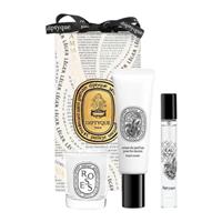 Diptyque Eau Rose Candle 35g EDT 7.5ml Hand Cream 45ml Gift Set