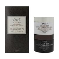 Fresh Black Tea Face Mask For Night & Day 2 x 100ml Perfecting Firming Skin