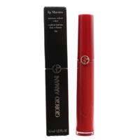 Giorgio Armani Red Lipstick Lip Maestro 416 Scarletto Liquid Velvet Lip Stick