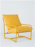 John Lewis Marcy Sling Patio Garden Patio All-weather Chair - Golden Olive A