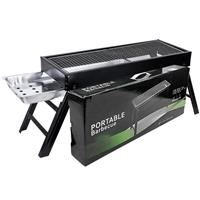 Large NEW BBQ Grill Portable Folding Charcoal Barbecue Garden Picnic Steel Stove