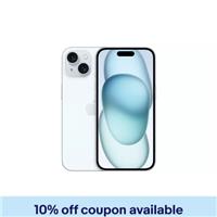 Apple iPhone 15 5G 128GB SIM--Free Smartphone Unlocked __ Blue (Cosmetic Wear)
