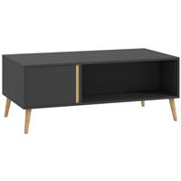 Coffee Table for Living Room Centre Table w/Storage Compartments Refurbished