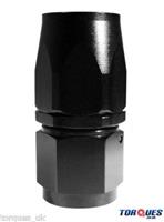 AN-8 (AN8) STRAIGHT FastFlow Stealth Black Hose Fitting