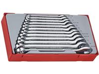 Teng Tools 12 Pce METRIC Combination Spanner Wrench Set 8mm - 19mm In Case