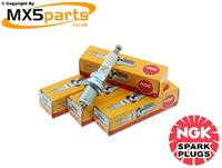 MX5 Spark Plugs x 4 NGK BKR6E-11 NGK2756 Mazda MX-5 Mk1 Mk2 1.6 & 1.8 1989>2005
