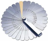 Laser 2481 32 Blade Feeler Gauge Set Imperial Metric Includes Brass Blade LL