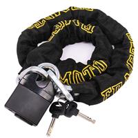 FD-MOTO 1.2M*10mm Motorcycle Motorbike Chain Pad Lock & Heavy Duty Chain Lock