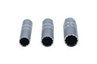 Thin Wall Walled Spark Plug Socket Set 3Pce 14mm 16mm 18mm Most New Vehicles LL