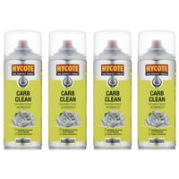 Hycote Workshop Carburettor Cleaner - 1.6 Litres 400mL x4 Perfect Finish
