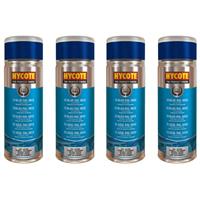 Hycote Blue Ral 5012 Fast Drying Perfect Finish Aerosol Spray Paint 400ml x4