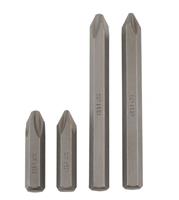 Japanese industrial Standard fittings Impact Screwdriver Bits 4pc JIS PH2 PH3 LL