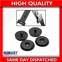 2X UNIVERSAL SEAT BELT BUCKLE HOLDER STOP CLIPS STOPPER BUTTON UK SELLER