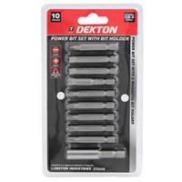 Dekton Power Bit Set With Bit Holder