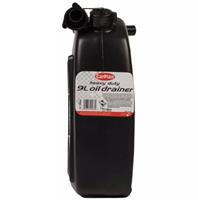 Heavy Duty Plastic Waste Car Van Oil Drain Draining Can Tray Bottle 9L