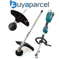 Makita DUX18Z Brushless 18v LXT Cordless Split Shaft Multi Tool + Brush Cutter