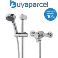 Triton Dene Dual Control Mixer Shower Concentric Thermostatic Exposed Chrome