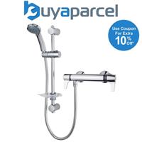 Triton Club EXE Lever Paddle Handle Thermostatic Unichrome Bar Mixer Shower
