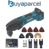 Makita DTM50Z 18v LXT Li-Ion Cordless Multi Tool Bare Unit + 7pc Accessory Set