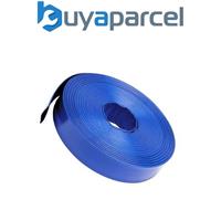 Blue LayFlat Discharge Water Pump Lay Flat Hose Pipe 10m 32mm