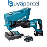 Makita DJR186RME 18v LXT Reciprocating Recip Sabre Saw - 2 x 4.0ah Batteries