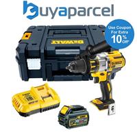 Dewalt DCD996T1 18v XR 3 Speed Brushless Combi Hammer - 1 x 6.0ah Battery