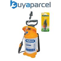 Hozelock Pulsar Plus 7 Litre Pressure Sprayer Garden Weed Killer & Spray Nozzle