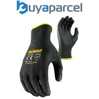 DeWalt Touchscreen Gloves Comfort Fit Breathable Cut Resistant Level 3 DPG800L