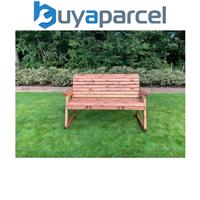 Charles Taylor Wooden Garden 3 Seater Rocker Bench Seat Rocking Chair