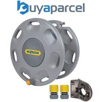 Hozelock 60m Wall Mounted Hose Reel & Hose Guide 2390