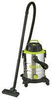 Guild 30L Steel Drum Wet & Dry Canister Vacuum Cleaner - 1500W -1 Year Guarantee