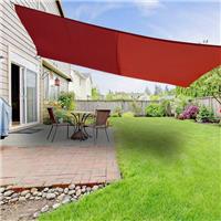5m x 4m Sun Shade Sail Garden Awning Canopy 98% UV Block Rectangle Terracotta