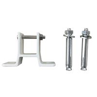 Standard Awning Wall Bracket Fit 35mm Square Torsion Bar White Brand New