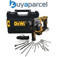 Dewalt DCH172N 18v Ultra Compact SDS Brushless Hammer Drill 17pc Drill Bit Set