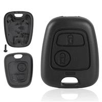 For Peugeot 107 206 207 306 307 407 Citroen 2 Button Remote Key Fob Case Shell
